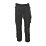 Apache Bancroft Work Trousers Black/Grey 34" W 33" L