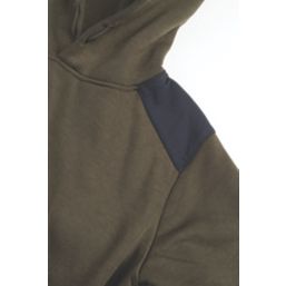 CAT Essentials Hooded Sweatshirt Army Moss 2X Large 50-53" Chest