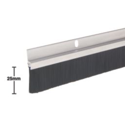 Stormguard Heavy Duty Brush Seal Aluminium 914mm 20 Pack