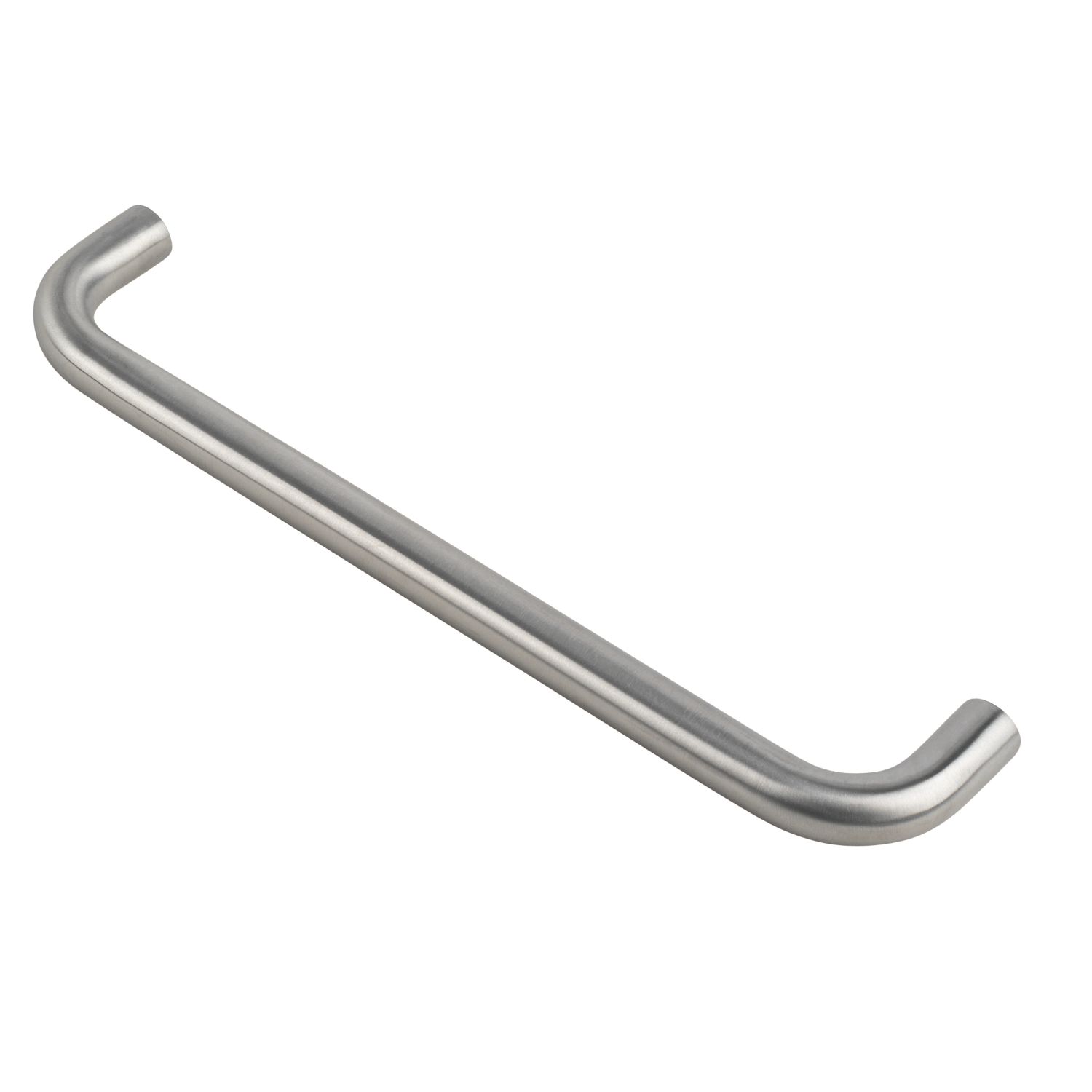 Eurospec Fire Rated D Pull Handle Satin Stainless Steel 19mm x 319mm (7090J)
