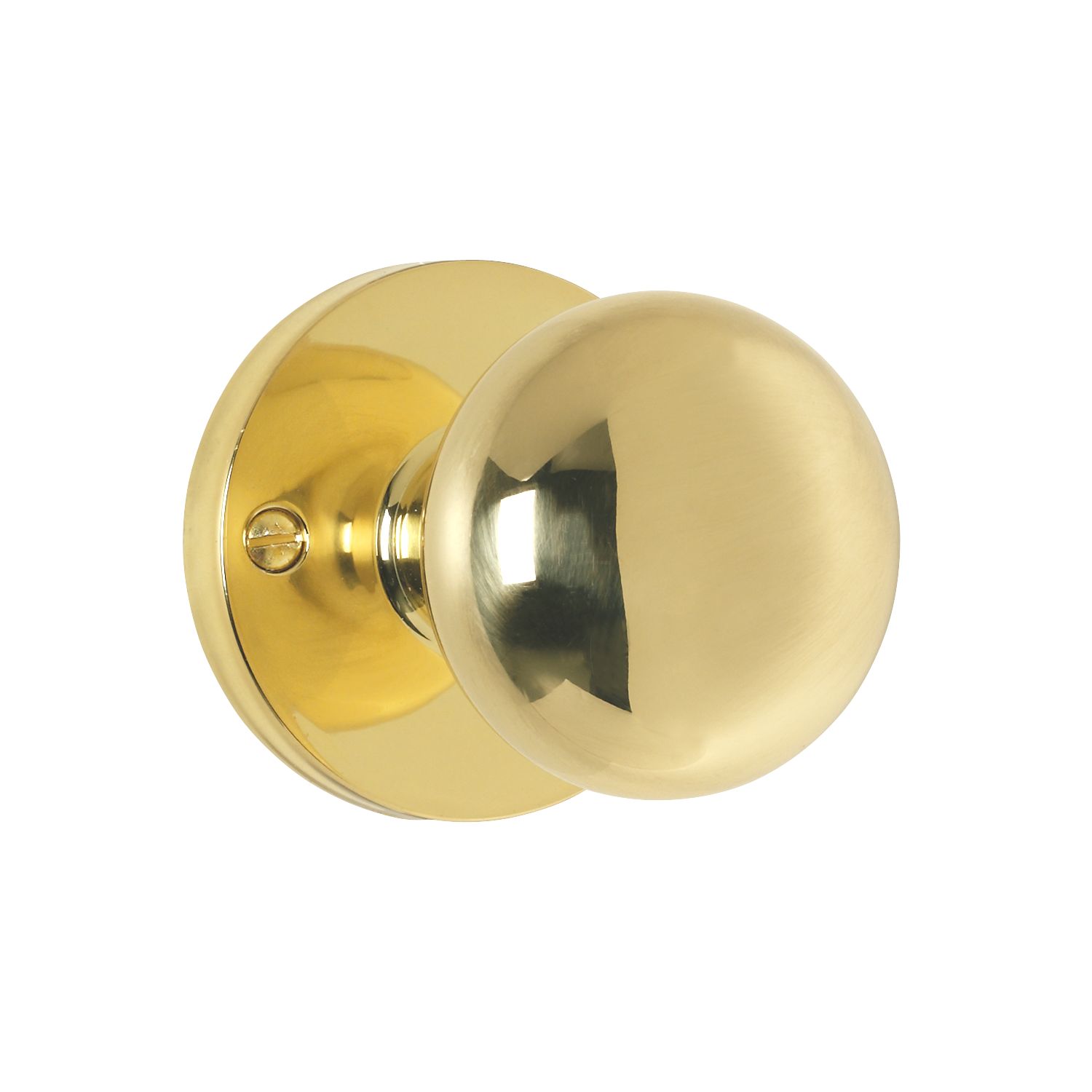 Carlisle Brass Mushroom Mortice Knob 61mm Pair Polished Brass (70939)