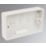 Crabtree Capital 2-Gang Surface Pattress  Back Box 44mm