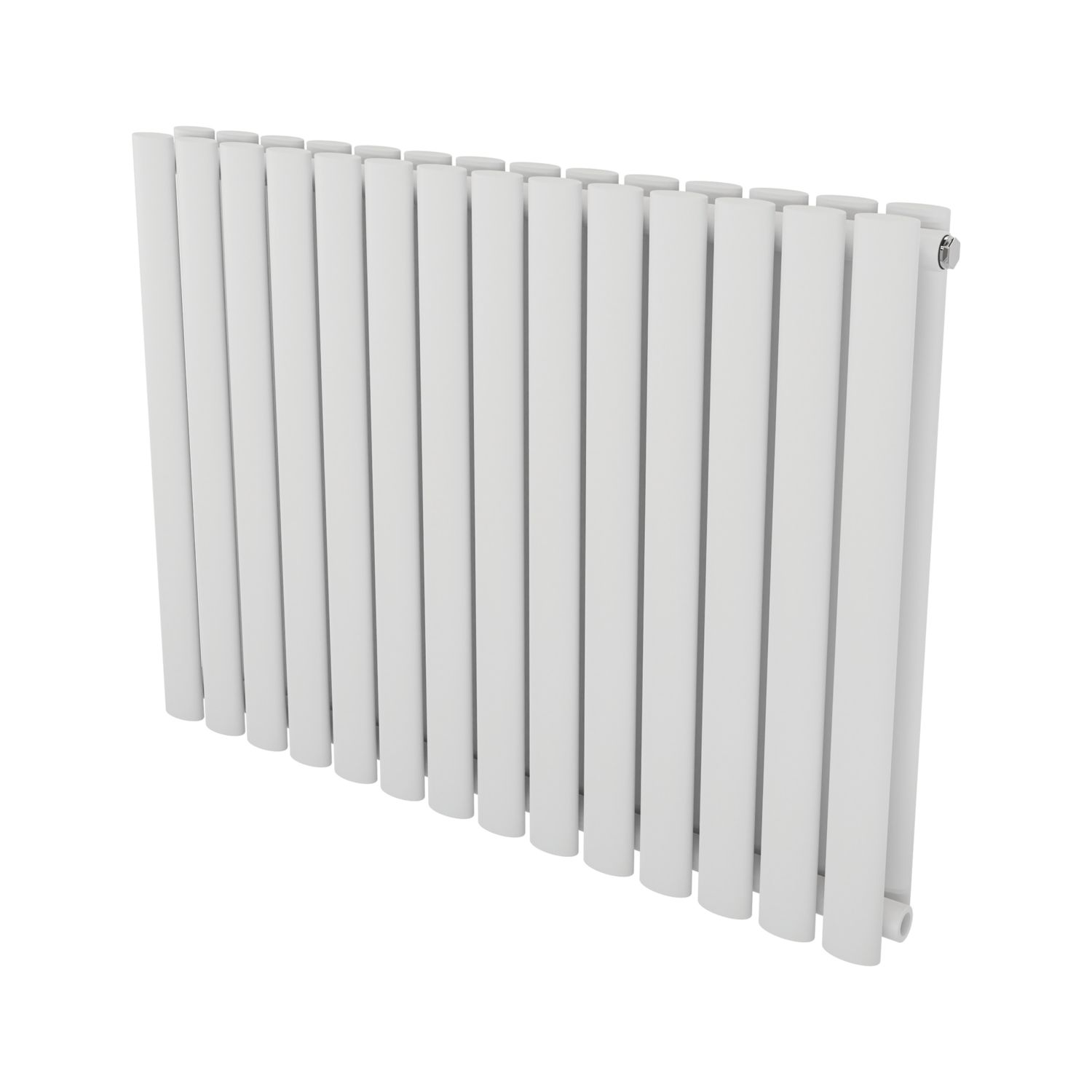 Ximax Fortuna 600mm x 826mm 3201BTU White Horizontal Designer Radiator (7096H)