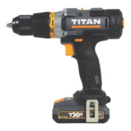 Titan TTI1257COM 18V 2 x 2.0Ah Li-Ion TXP  Cordless Combi Drill