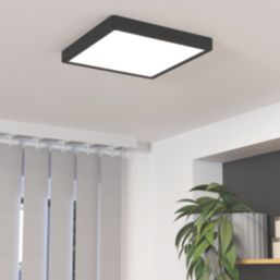 Eglo Fueva 6 LED Ceiling Light Black 13W 2100lm
