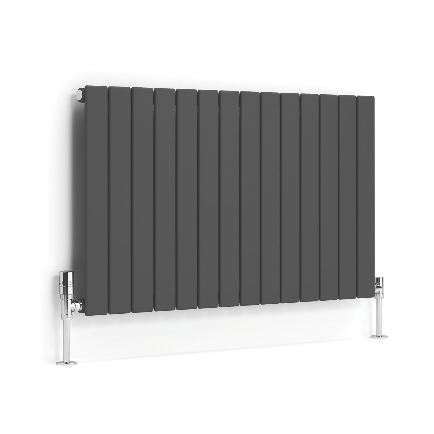 Terma Forte 600mm x 1032mm 2425BTU Anthracite Horizontal Designer Radiator (709HE)