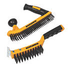 Roughneck Wire Brush Set 2 Pack