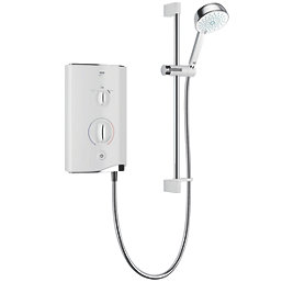 Mira Sport White / Chrome 10.8kW  Electric Shower