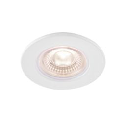Saxby CosmosEco V3 Fixed  Fire Rated LED Recessed Downlights White 6W 500lm 6 Pack
