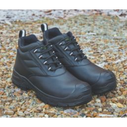 Apache Hamilton Size 15  Black Water-Resistant  Safety Boots
