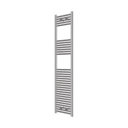 Flomasta 1800mm x 400mm 1858BTU Chrome Flat  Towel Radiator