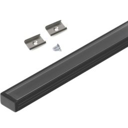 VEW Aluminium Slim Profile Kit Black 1m