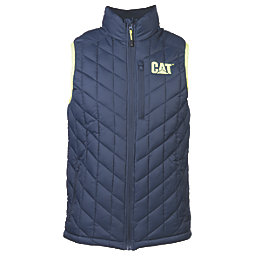 CAT Insulated Body Warmer Detroit Blue Large 42-44" Chest
