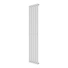 Azur Ilios 1800mm x 372mm 2471BTU White Vertical Designer Radiator