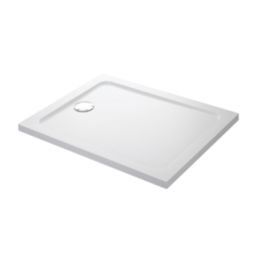 Mira Flight Low Rectangular Shower Tray White 1600mm x 760mm x 40mm