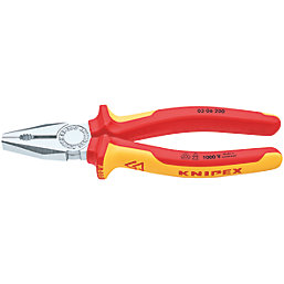 Knipex  VDE Combination Pliers 8" (200mm)