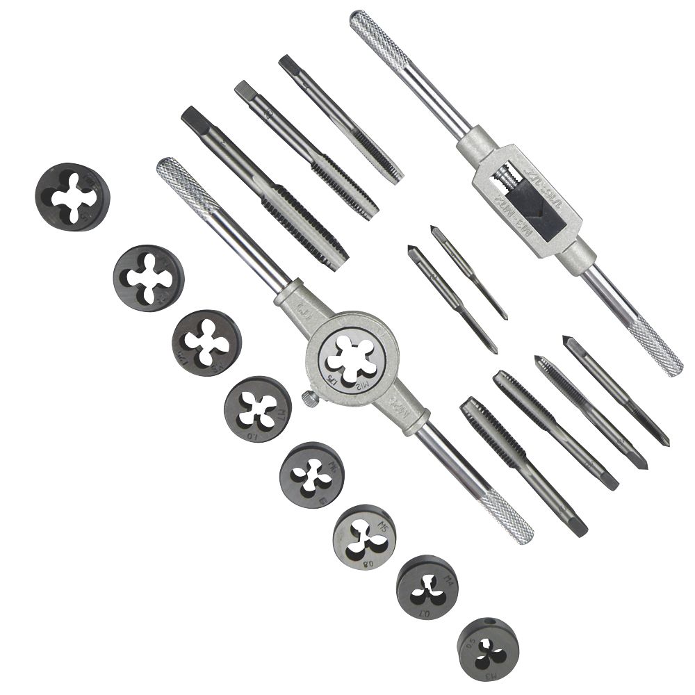 40-Piece SAE Tap Die Set Metric Sizes Compatible With, 59% OFF
