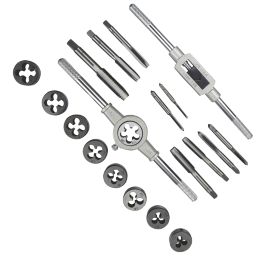 Essentials M3-M12 Metric Tap & Die Set 20 Pieces