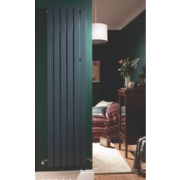 Ximax Erupto Square 1800mm x 285mm 3099BTU Anthracite Vertical Designer Radiator