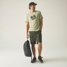 Regatta Arlery Stretch Shorts Dark Khaki 40" W