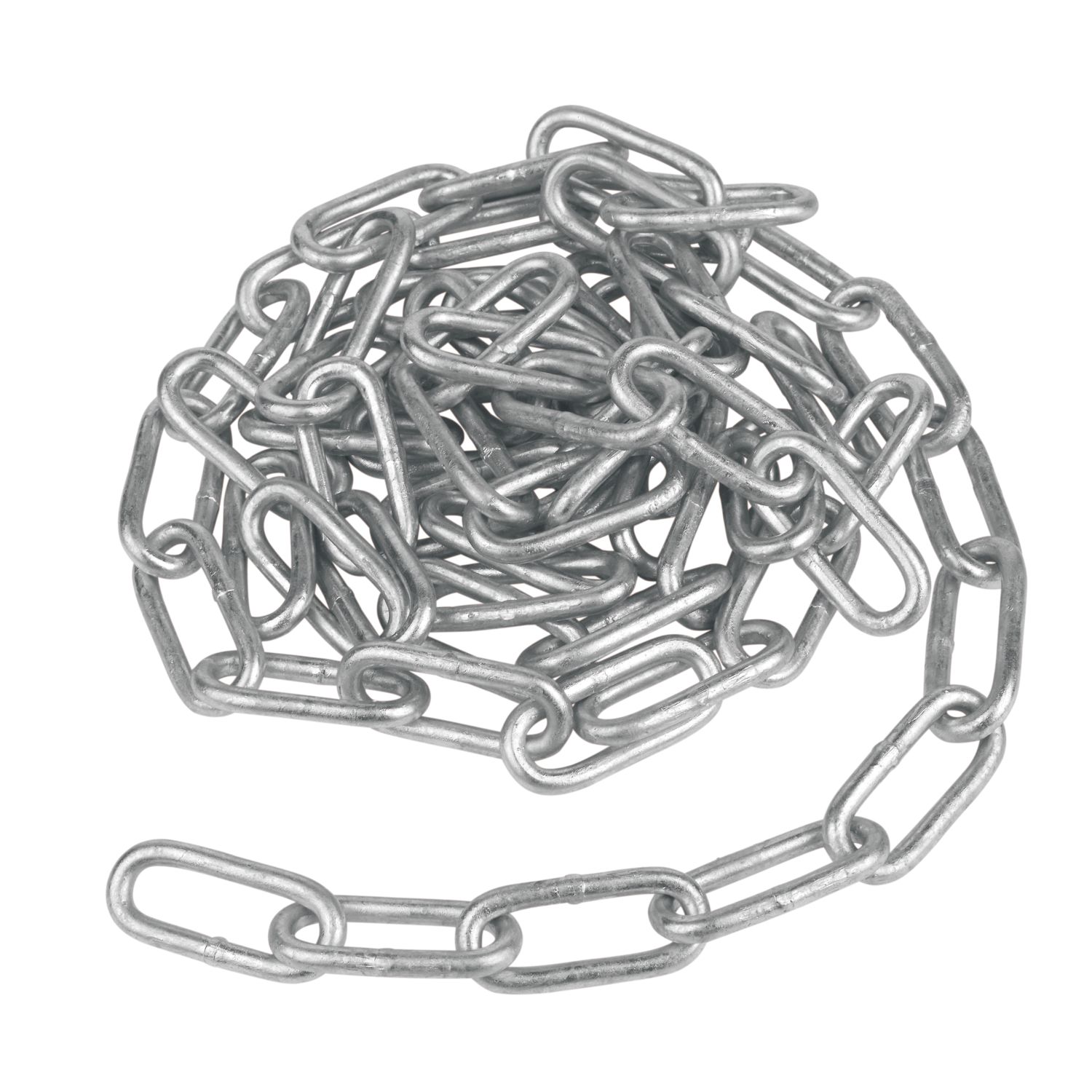 Essentials Side-Welded Zinc-Plated Long Link Chain 6mm x 10m (710FE)