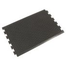 COBA Bubblemat Anti-Fatigue Floor Middle Mat Black 0.9m x 0.6m x 14mm