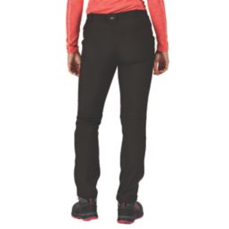 Regatta Fenton Womens Softshell Trousers Black Size 12 31" L