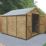 Forest  8' x 10' (Nominal) Apex Overlap Timber Shed with Assembly