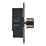 LAP  2-Gang 2-Way LED Dimmer Switch  Black Nickel with Colour-Matched Inserts