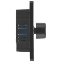 British General Evolve 2-Gang 2-Way LED Dimmer Switch  Copper with Black Inserts