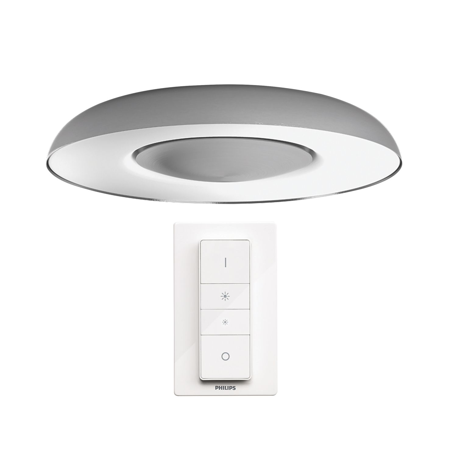 Philips Hue Ambiance Still LED Ceiling Light Aluminium 22.5W 2350-2500lm (710RF)
