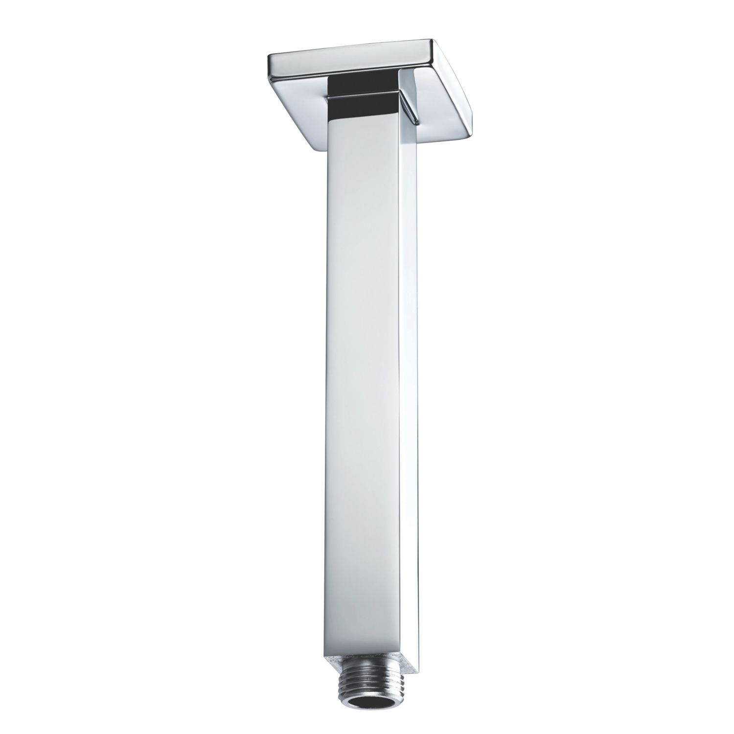 Bristan Ceiling-Fed Square Shower Arm Chrome 200mm x 60mm (710RH)
