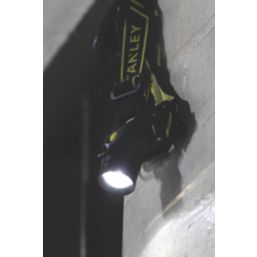 Stanley   LED Head Torch Black & Yellow 300lm