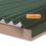 Corrapol-BT Rock n Lock Aluminium Rigid Side Flashing Green 125 x 97mm x 3m