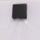 ETAL Freeflow Matt Black Square Head Bath Overflow Filler Tap  With Clicker Waste