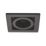 Saxby Xeno Swivel & Tilt Square Recessed 1-Light  Downlight Matt Black