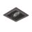 Saxby Xeno Swivel & Tilt Square Recessed 1-Light  Downlight Matt Black