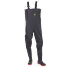 Amblers Danube Size 10.5  Black Safety Chest Waders