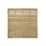 Forest Kyoto  Slatted Top Fence Panels Natural Timber 6' x 6' Pack of 3