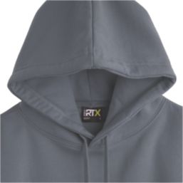 Pro RTX  Hoodie Grey 2X Large 48 / 50" Chest