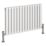 Reina Harley Double 600mm x 980mm 3593BTU White Horizontal Designer Radiator