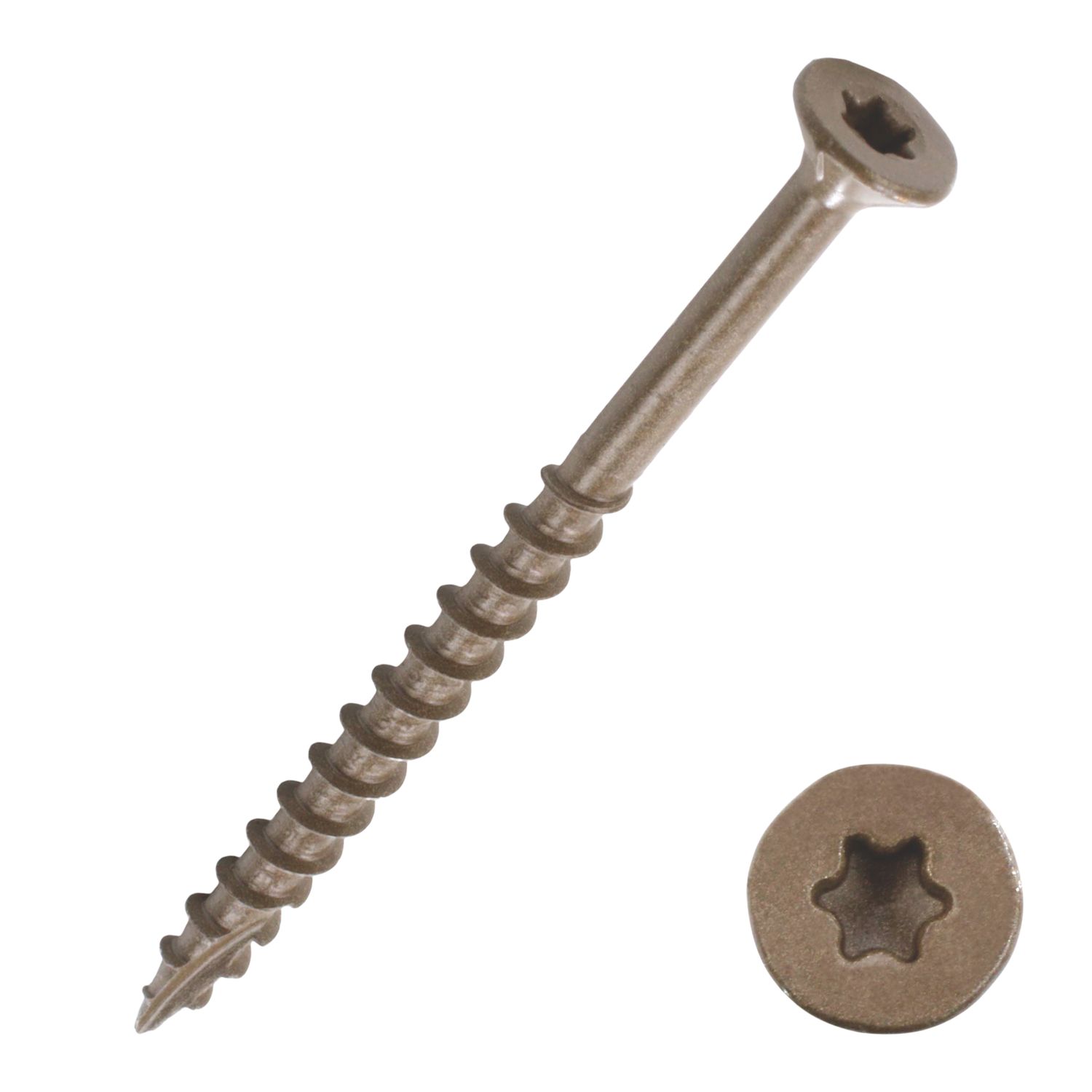 Timba TX Double-Countersunk Decking Screws 4.5mm x 65mm 1500 Pack (711EH)