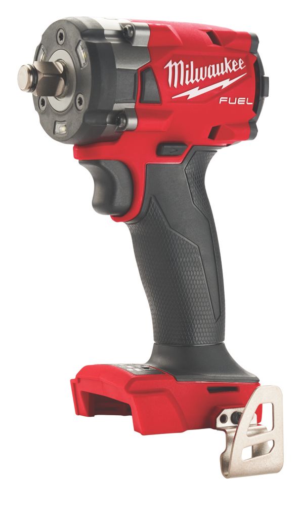 Milwaukee M12 FRAIWF12-622X FUEL 12V 2 x 2.0 / 6.0Ah Li-Ion RedLithium  Brushless Cordless Right Angle Impact Wrench - Screwfix