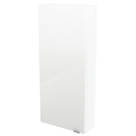 Imandra Bathroom Cabinet White Gloss 400mm x 150mm x 900mm