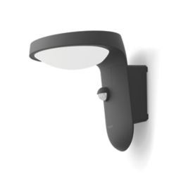 Philips Tyla Outdoor LED Wall Light With PIR Sensor Anthracite 9W 820lm