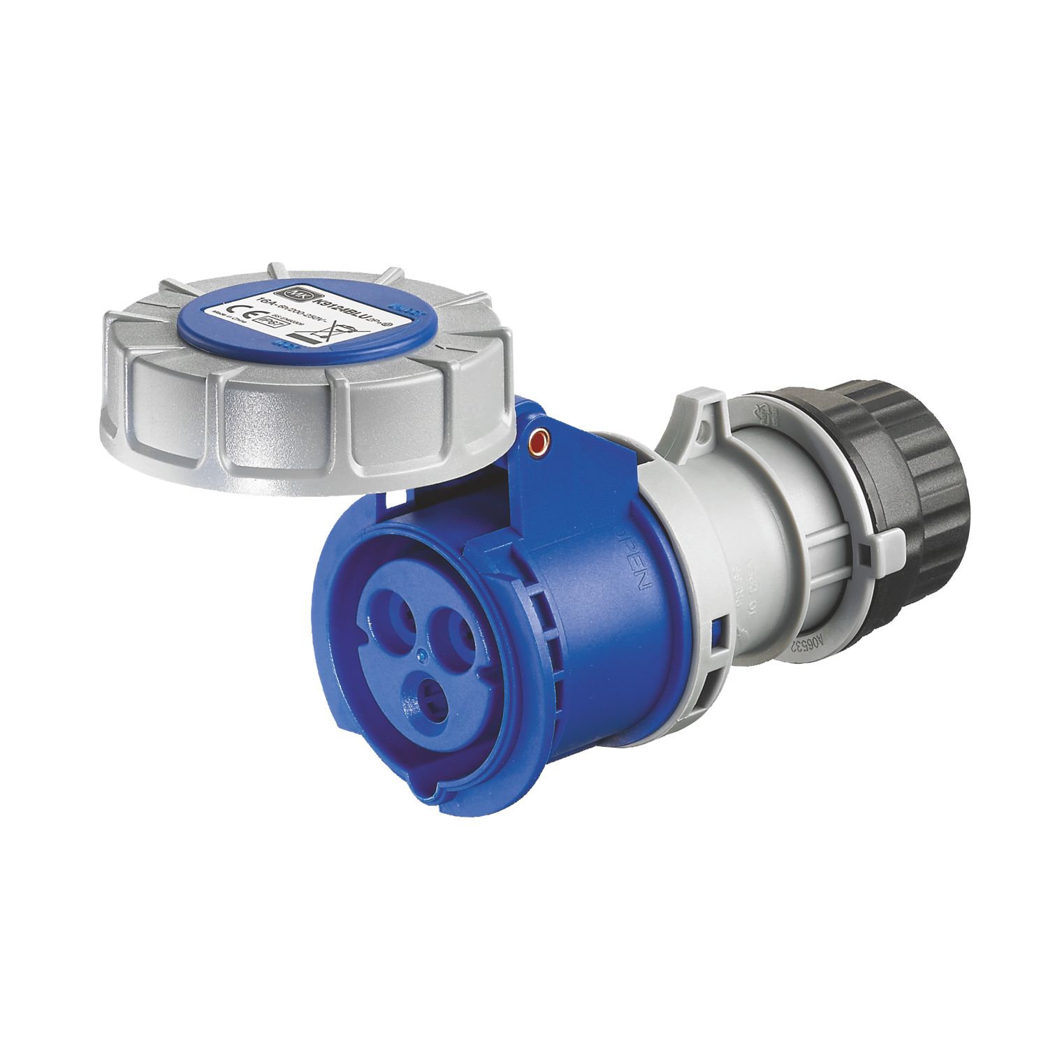 MK 16A 2P+E Connector 200-250V (711JR)
