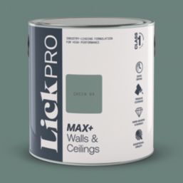 LickPro  2.5Ltr Green 04 Matt Emulsion  Paint