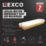 Lexco  Indoor & Outdoor Maintained or Non-Maintained Emergency Rectangular LED Bulkhead Yellow 3.5W 150lm