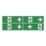 Lexco  Indoor & Outdoor Maintained or Non-Maintained Emergency Rectangular LED Bulkhead Yellow 3.5W 150lm