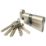 Smith & Locke  6-Pin Cylinder Thumbturn Lock 30-30 (60mm) Satin Nickel